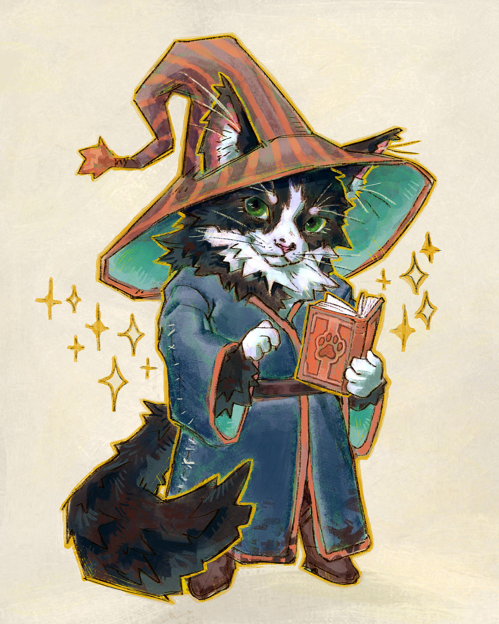 Cat Wizard Lem